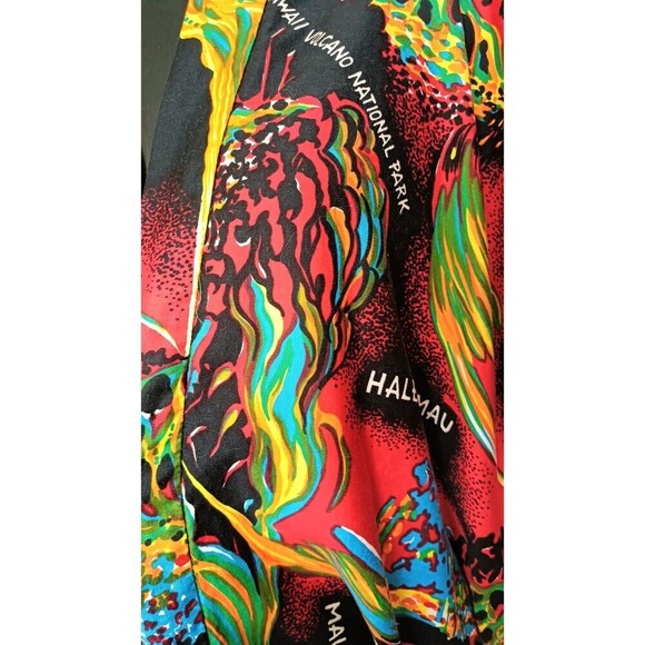 Unbranded Hawaii Volcano National Park Kimono Top Robe Size M/L Halemaumau - Picture 6 of 7